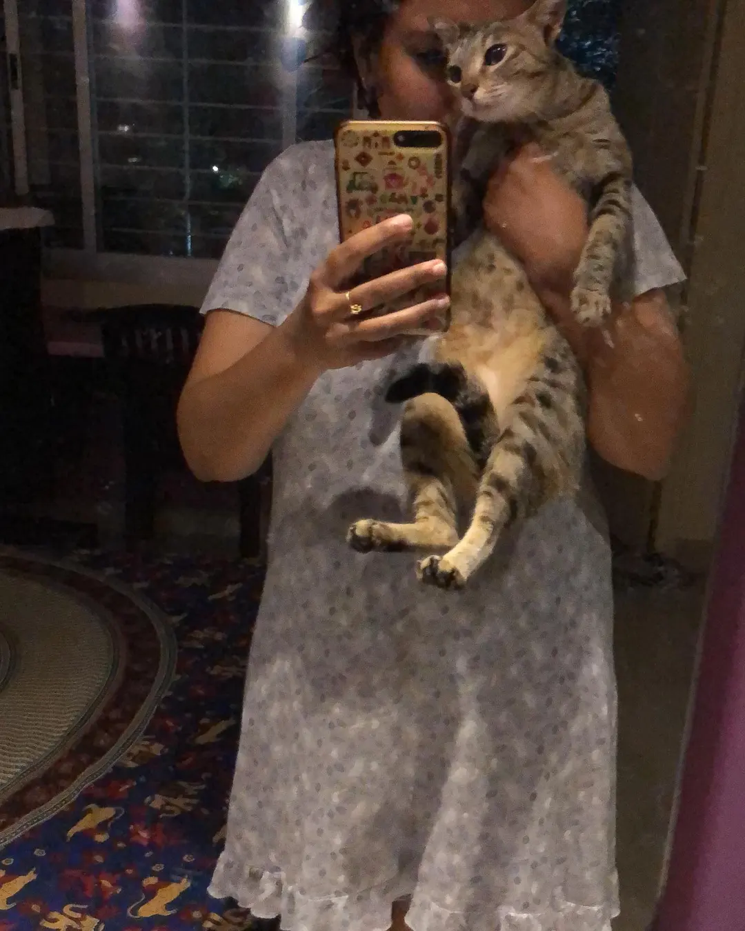 My first baby♥️ Barely a month old, she was roaming on a busy road, with the heavy traffic